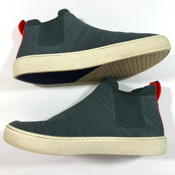 Rothy’s Chelsea Knit Shoes Slip On Grey Womens - Picture 3 of 10